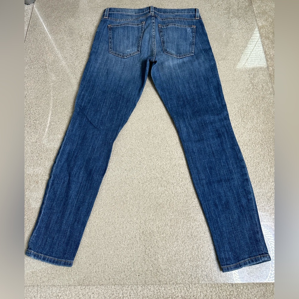 CURRENT/ELLIOT THE STILETTO MEDIUM DENIM ANKLE SKINNY JEANS 27 WAIST